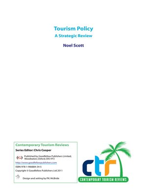 cover image of Tourism and Policy